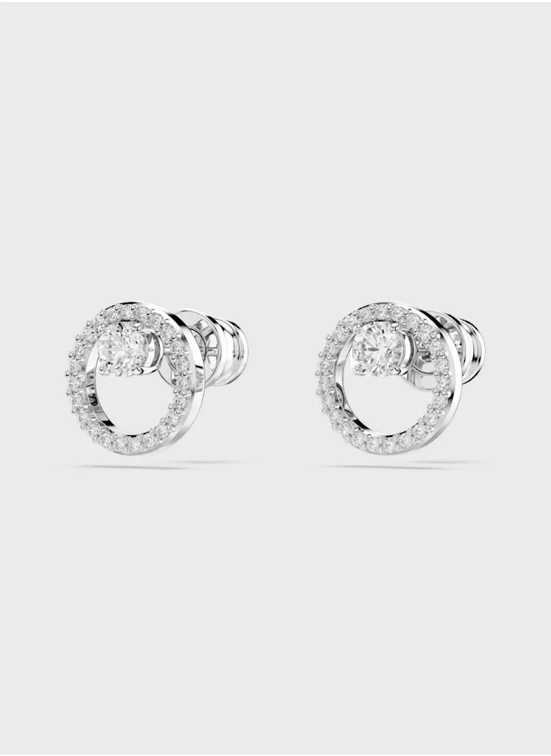 سواروفسكي Crystal Detail Stud Earrings