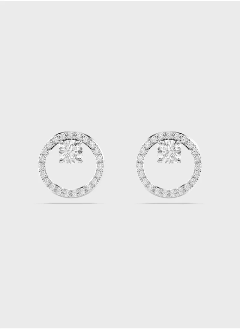 سواروفسكي Crystal Detail Stud Earrings