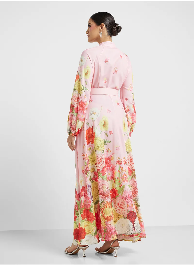 Khizana Floral Print Dress