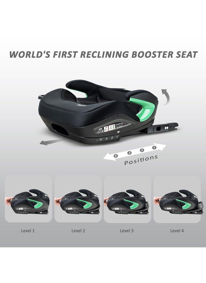 TEKNUM TEKNUM Car Seat I-Size Booster with 4 Reclining Mode & Isofix - Black  - Image 2