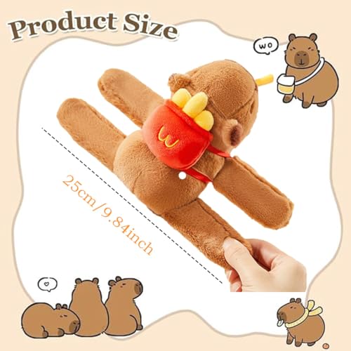FFZDENA Capybara Plush Toy, Soft Stuffed Animal, Cute Capybara Gifts for Girls and Boys, Perfect for Birthday Presents and Home Decor (25cm) - Image 2