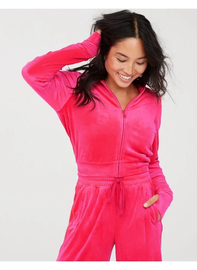 Aerie Zip Through Hoodie