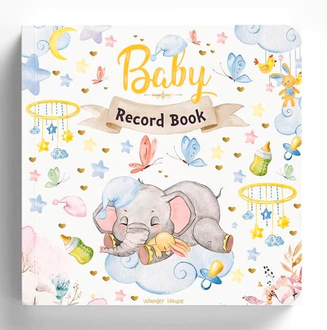 Baby Record Book: Newborn Journal for Boys and Girls to Cherish Memories and Milestones | Paperback | Published by Prakash Book Depot | Keepsake Baby Memory Journal - Image 4