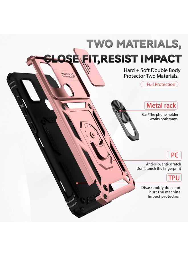 S-TOP Case For Samsung Galaxy A21s Sliding Camshield Holder Phone Case - Image 3