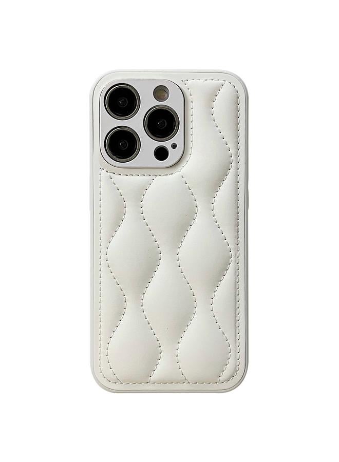 Zaboon Case For iPhone 12 Pro Fine Hole 8-shaped Texture Eiderdown Airbag Phone Case - Image 1
