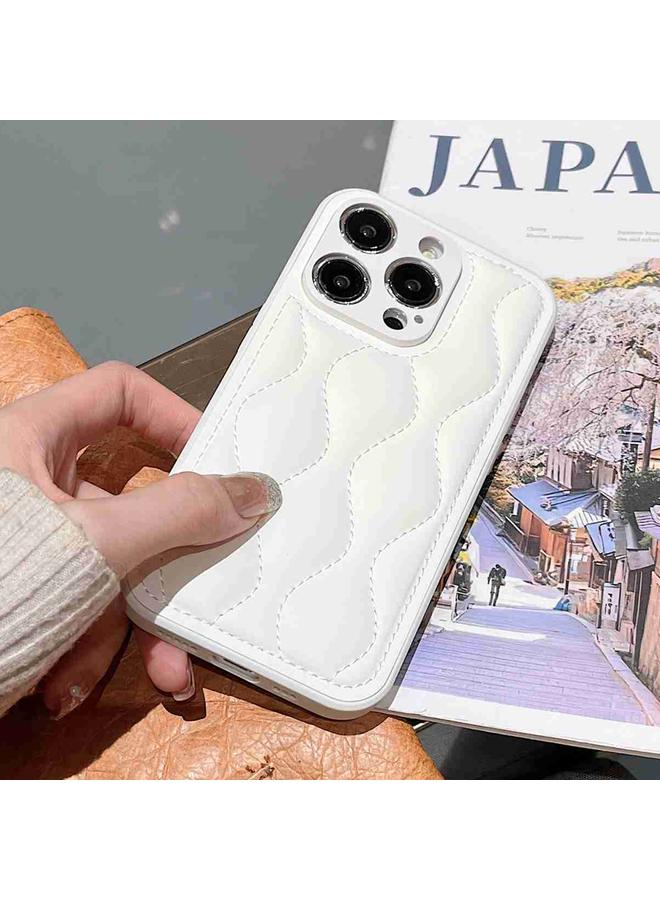 Zaboon Case For iPhone 12 Pro Fine Hole 8-shaped Texture Eiderdown Airbag Phone Case - Image 2