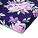 TANOFAR Pack N Play Sheets Portable Playard Mini Crib Mattress Sheet Soft Breathable Playard Cover for Baby Girl Purple - Image 2