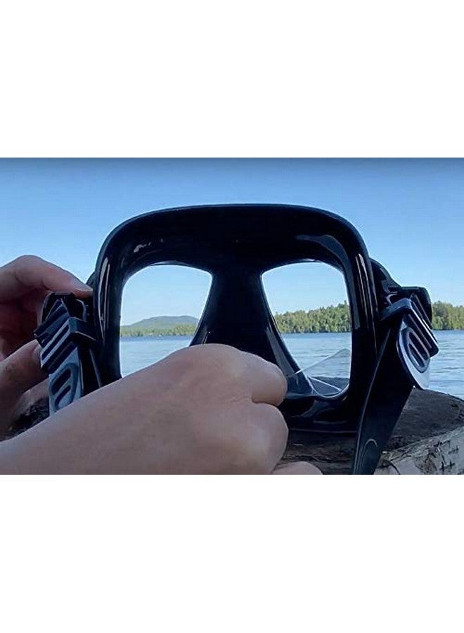 Pro Shot Tidal Mask Antifog Film Replacement X3 Long Lasting Antifog Protection For Snorkeling And Diving - Image 1
