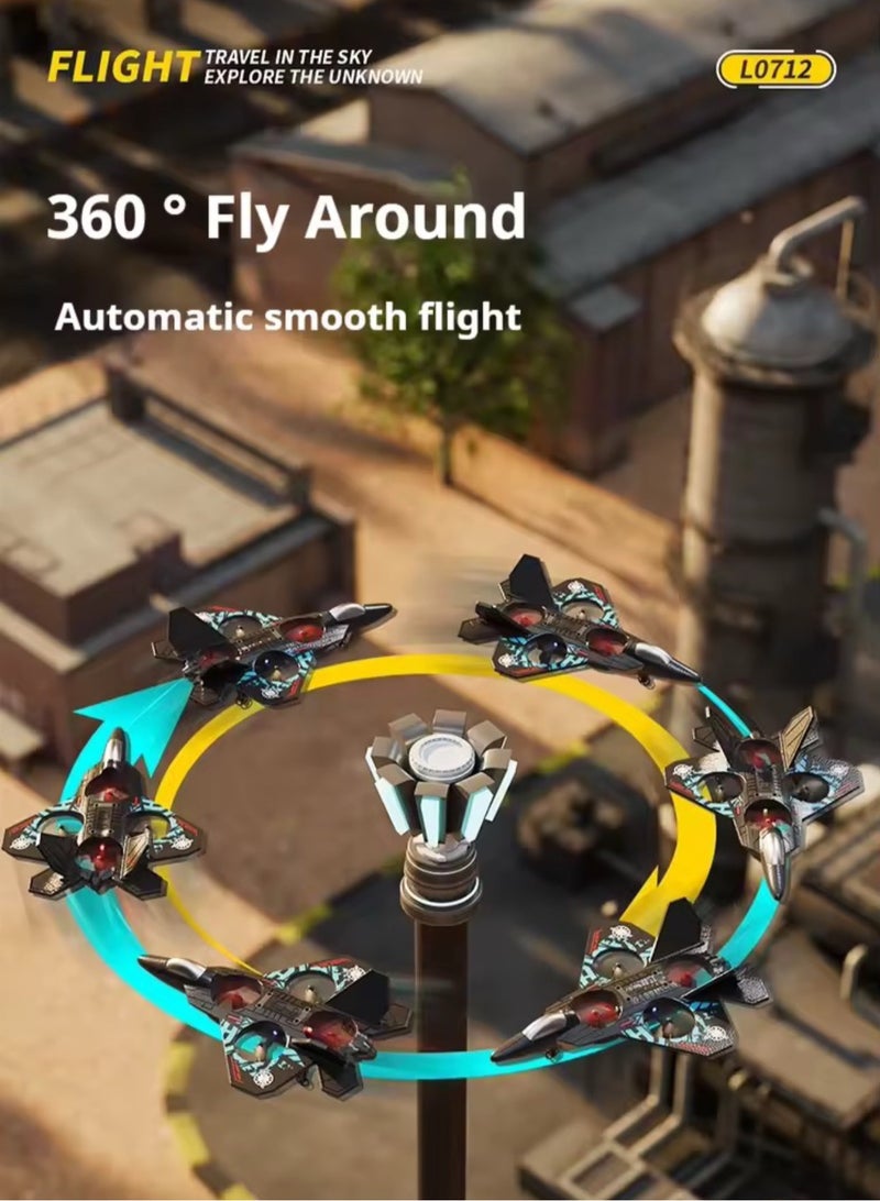 OVYA 2.4GHz Remote Control Airplane – Sturdy Design, Easy to Fly, 3D Stunts, Great for Kids and Adults, Fun Outdoor Activity, foam fighter jet Thunder With 2 Battery - Image 4