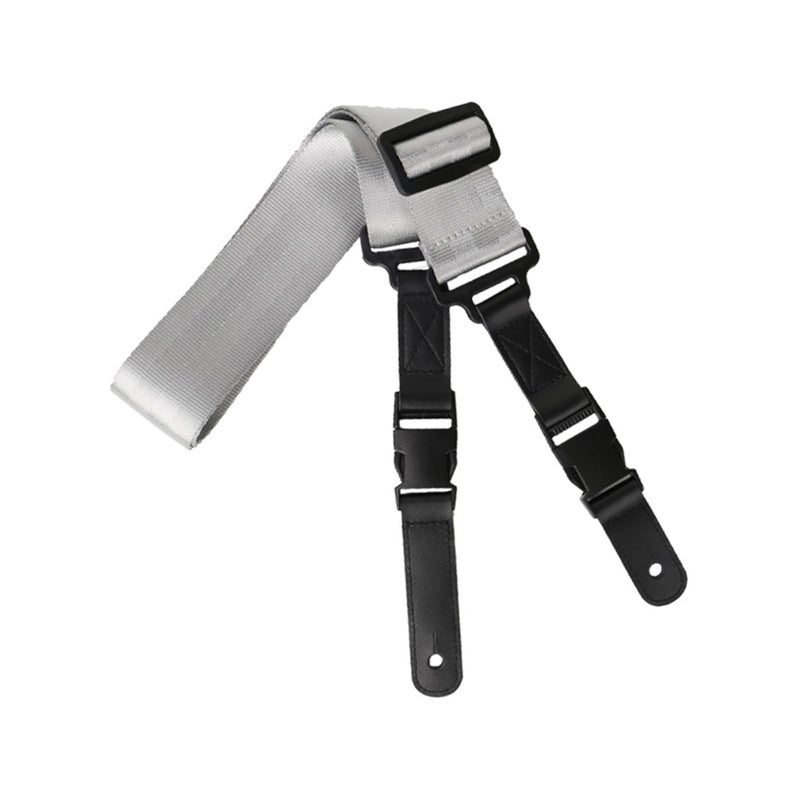 JSHshield Guitar Strapwith Clip BuckleIdeal for AcousticElectricand Bass GuitarsLength AdjustableGuitar Accessories - Image 2