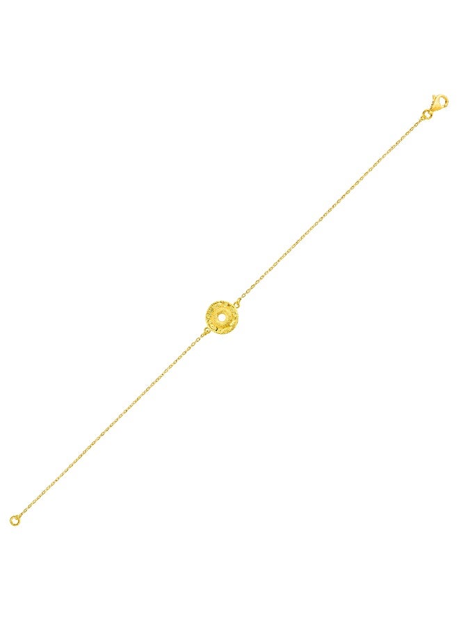 بفلح للمجوهرات أساور ذهبية أنيقة عيار 22 قيراطًا لكل مناسبة - Image 2