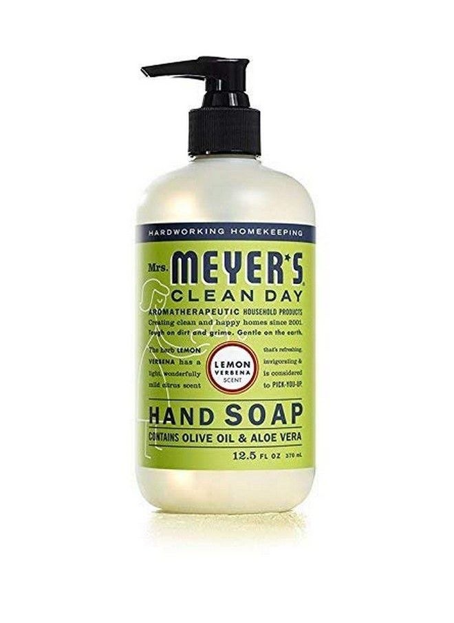 Mrs. Meyer's Clean Day Liquid Hand Soap 3 Scent Variety Pack Lemon Verbena Lavender Basil 3 Ct  - Image 3