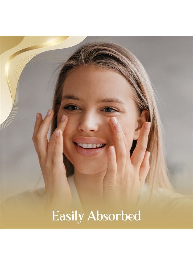 Orogold OROGOLD 24K Intensive Eye Serum for Wrinkles, Puffiness - Anti Aging Serum For Youthful Looking Skin - Under Eye Skin Softening Serum - 50 ml. / 1.76 fl. oz.  - Image 4