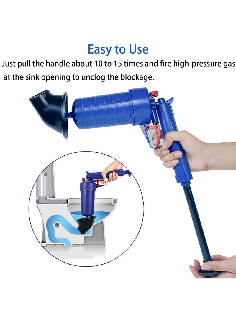 Sink Plunger, Toilet Plunger, Kitchen Sink Sewer Dredge Tool, Manual Sink Plunger, Cleaner Pump for Kitchen Bathroom Dredge Pipe Sewer Drain Blaster Drain Cleaner - pzsku/Z5F4A2E8D7340BC68C904Z/45/_/1717031590/b5a189cd-107b-4898-a88f-1abbee4c5983