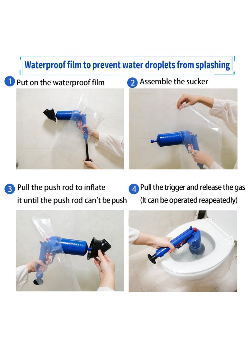 Sink Plunger, Toilet Plunger, Kitchen Sink Sewer Dredge Tool, Manual Sink Plunger, Cleaner Pump for Kitchen Bathroom Dredge Pipe Sewer Drain Blaster Drain Cleaner - pzsku/Z5F4A2E8D7340BC68C904Z/45/_/1717031591/f65027c7-cc33-4d23-b6c0-4ffbc74ff8a5