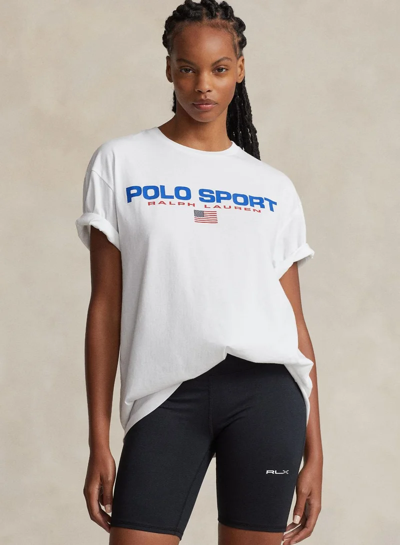 POLO RALPH LAUREN Classic Fit Polo Sport Jersey T-Shirt