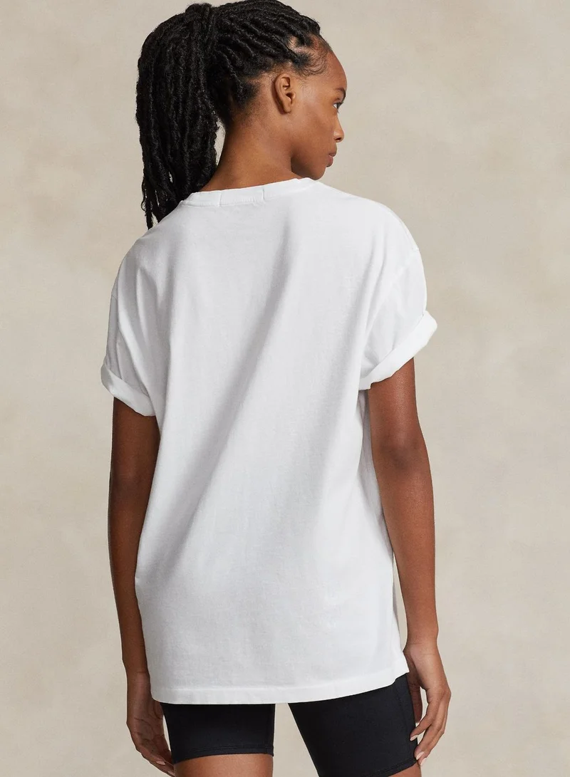 POLO RALPH LAUREN Classic Fit Polo Sport Jersey T-Shirt