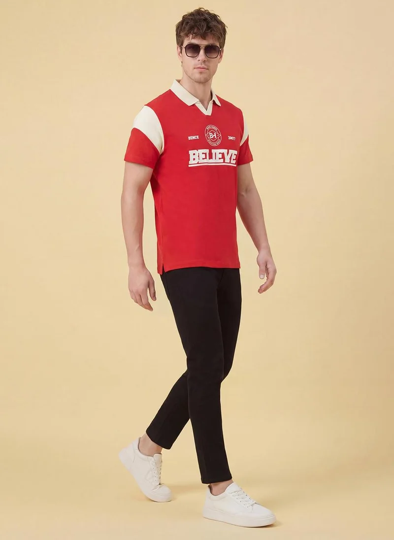 Being Human BLACK Men Cropped Tapered Fit Mid-Rise Jeans for Men | Best Price UAE