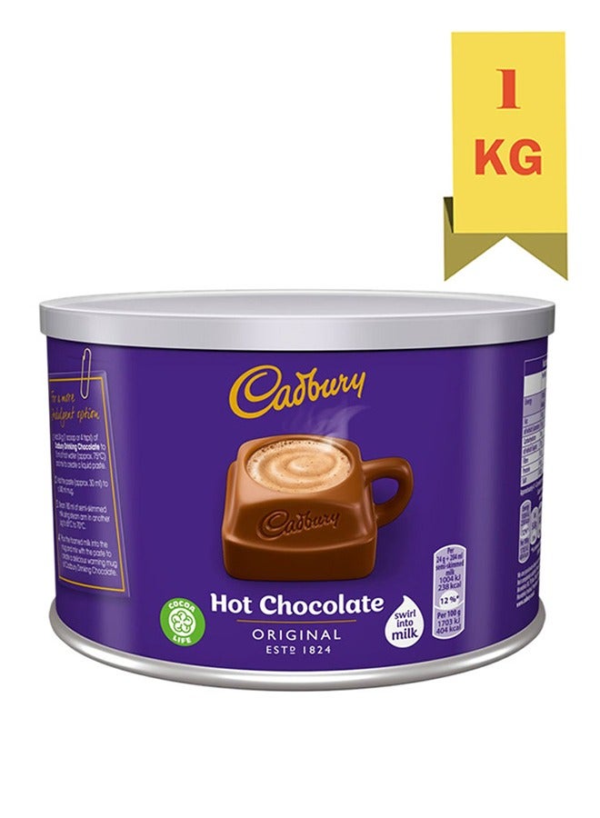 Cadbury Original Hot Chocolate Powder 1kg - Image 1