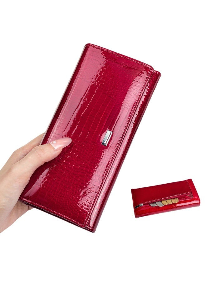 Mark Fairwhale New Leather Fashionable Multifunctional Large Capacity Wallet 