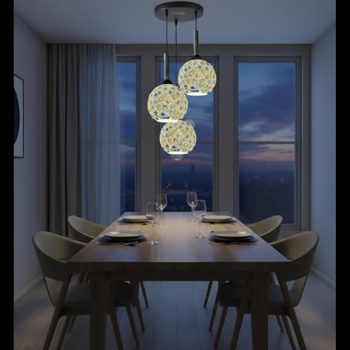 Lyse Decor Hanging Lights for Home Decoration, Hanging Lamps for Bedroom, Dining Table Lights, Living Room Lamps and Restauants Table Lamps (Handicrafted) - Image 4