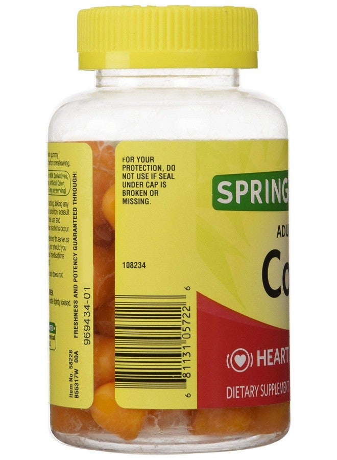 SPRING VALLEY مكمل غذائي للبالغين من سبرينغ فالي، جوميز كيو 10، 60 حبة - Image 3