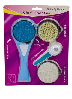 Foot Wash Exfoliating Care Set in 5 in 1