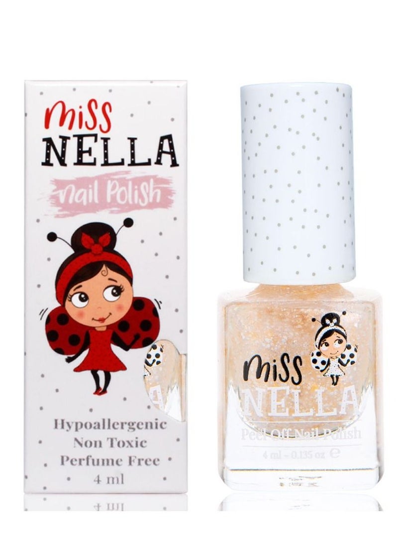 Miss NELLA If The Shoe Fits 4ml Peel Off Kids Nail Polish - Image 1