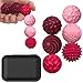 BUSOHA Silicone Fidget Balls 6 Pack New Fidget Toys Stress Balls for Adults Sensory Stone Travel Toys for CalmingAutism and ADHDGifts for Teens - Image 2