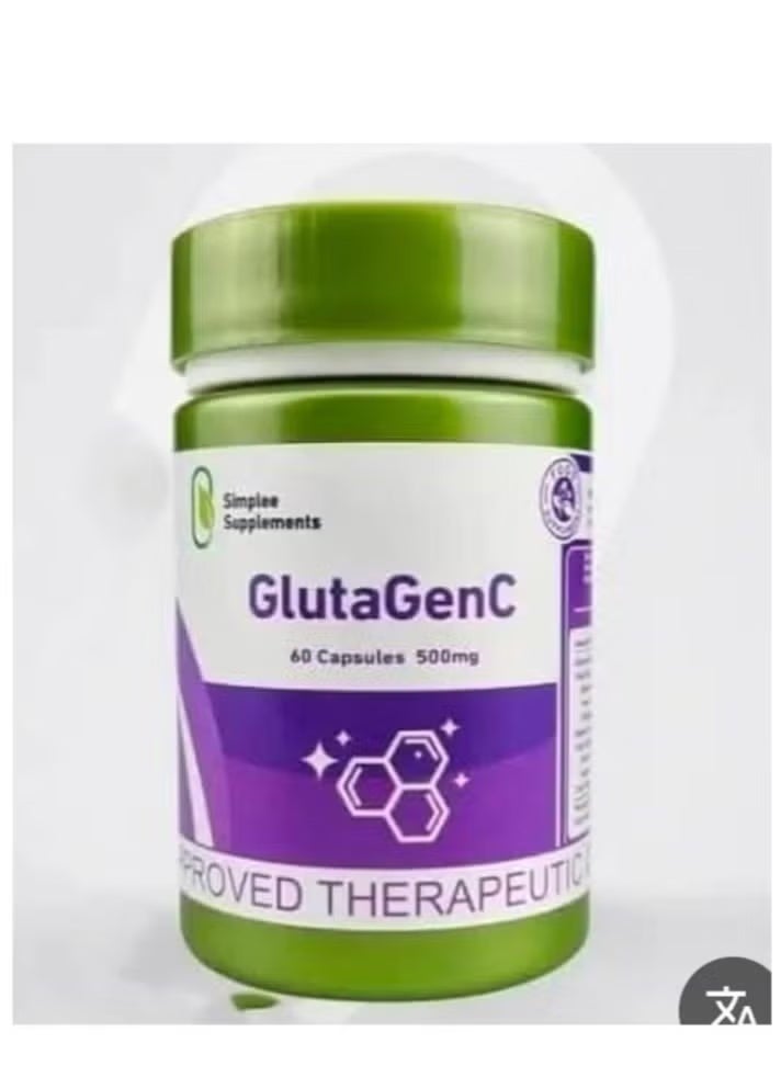 Simplee Supplements Gluta Gen C 60 Capsules