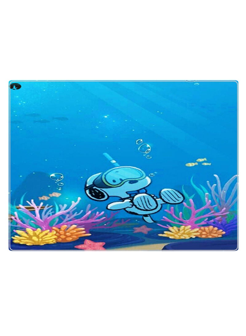 RKN Printed Anti-Slip Gaming Mouse Pad Multicolor
