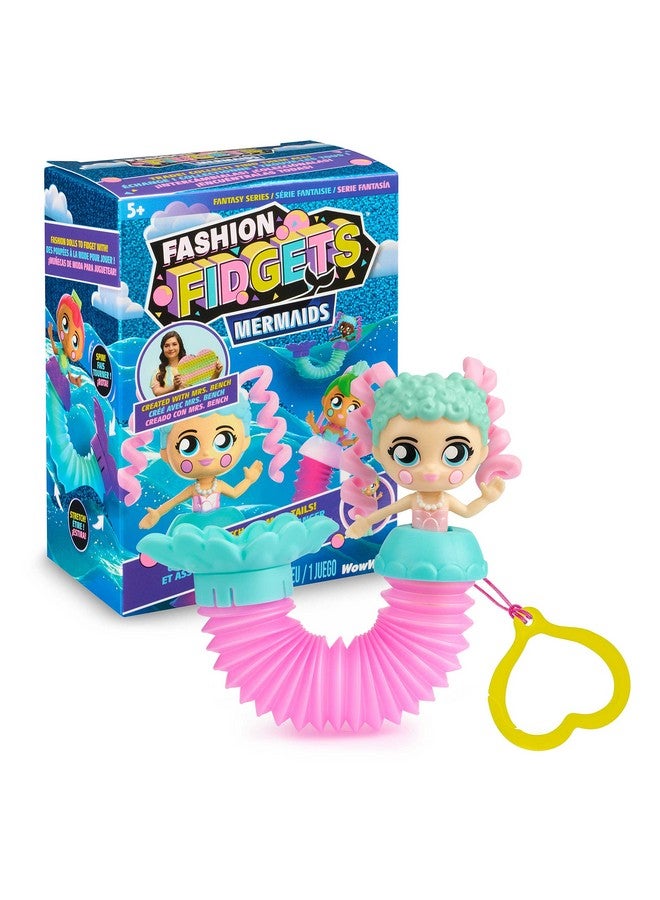 WowWee Fashion Fidgets Mermaids Fantasy Series Fidget Doll For Girls Created By Mrs. Bench - Image 1