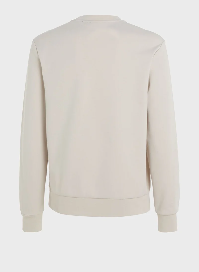 CALVIN KLEIN Logo Crew Neck Sweatshirt