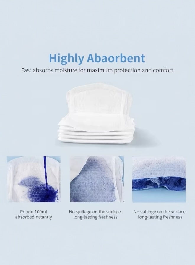 Lifenpure 100 Pcs Disposable Nursing Nipple Pads Breast Pads for Breastfeeding Round Shape - Image 3