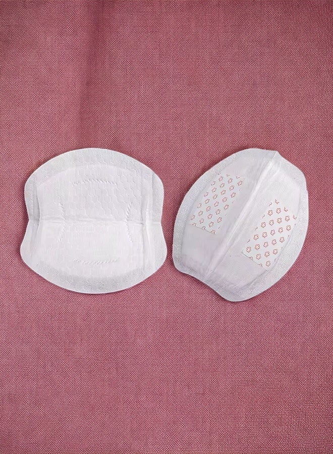Lifenpure 100 Pcs Disposable Nursing Nipple Pads Breast Pads for Breastfeeding Round Shape - Image 4