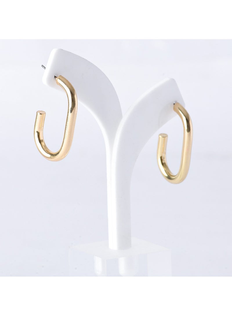 Akher el Ankoud Round Hoop Earrings  - Image 1