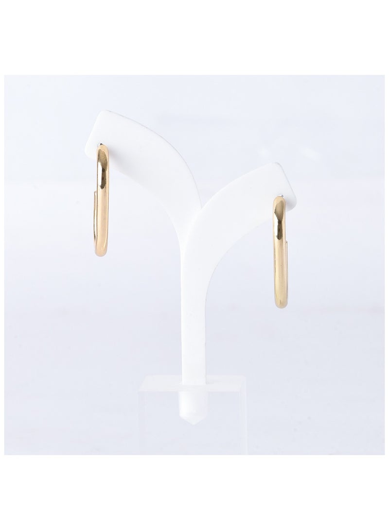 Akher el Ankoud Round Hoop Earrings  - Image 2