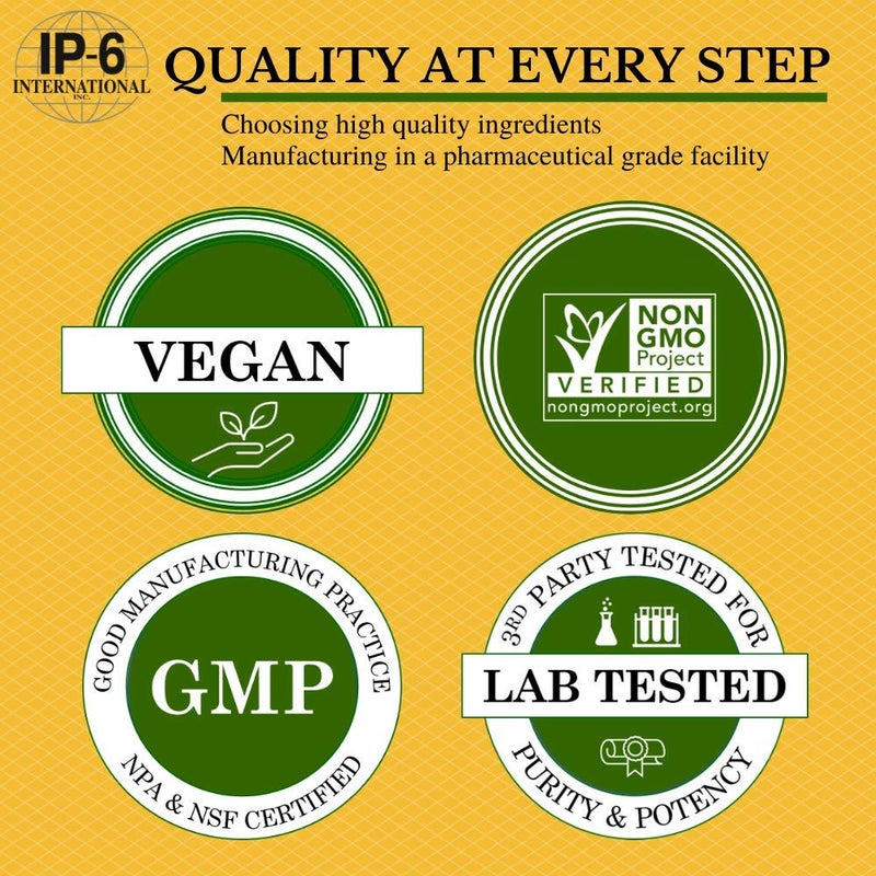 IP6 Gold, IP-6 & Myo-Inositol, Unflavored Powder 308 gm - Inositol Hexaphosphate Supplement - Vegan, Non GMO, Gluten Free - Image 4