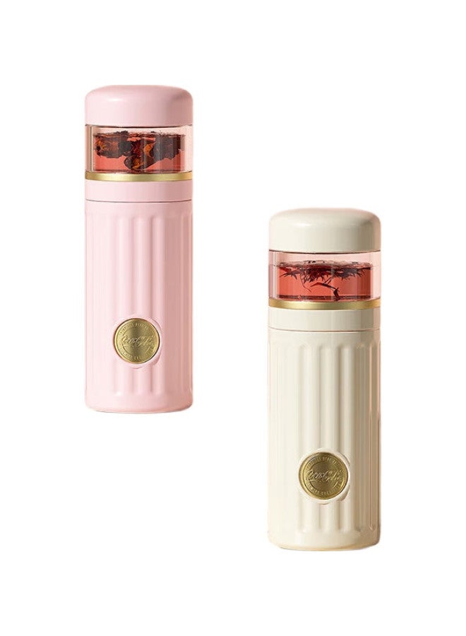 Germ Coca-cola Yicui Ulated Mug, Trendy Tea Infuser Cup For Men And Women, Office Tea Steeping Cup, 450ml, Twilight Black - Image 3