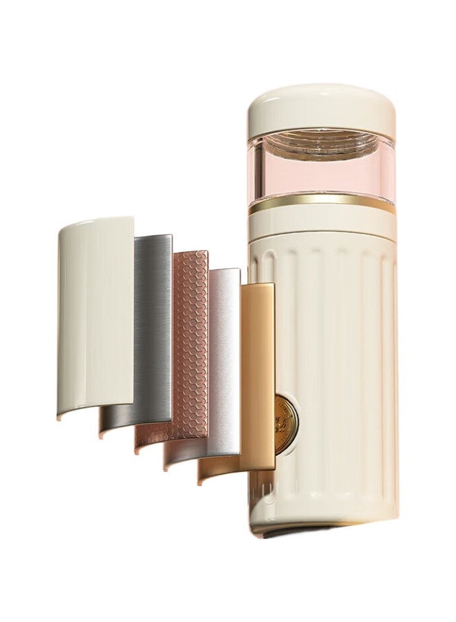 Germ Coca-cola Yicui Ulated Mug, Trendy Tea Infuser Cup For Men And Women, Office Tea Steeping Cup, 450ml, Twilight Black - Image 1