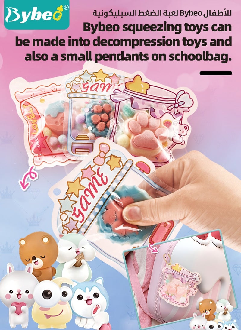Bybeo Squishy Toys DIY Kit for Kids, Children Handmade DIY Arts and Crafts Supplies Kit, Squishy Maker- Create your own Squishy Toys, Fun Craft Kit for Creative Play and Stress Relief,BPA Free - Image 5