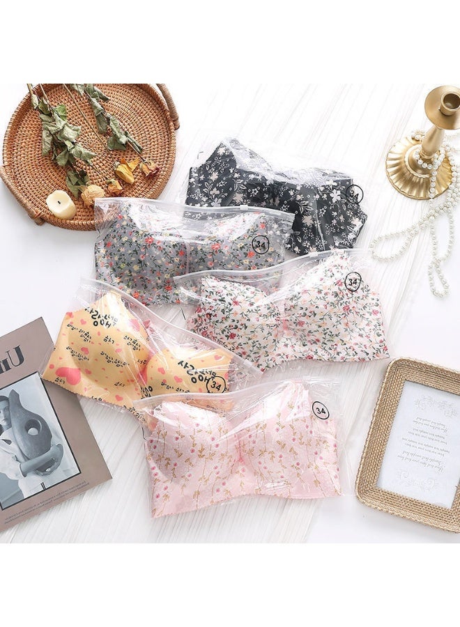 KUYING Brand New Comfortable Skin Friendly Breathable Bra  Set Of 5  - Image 2
