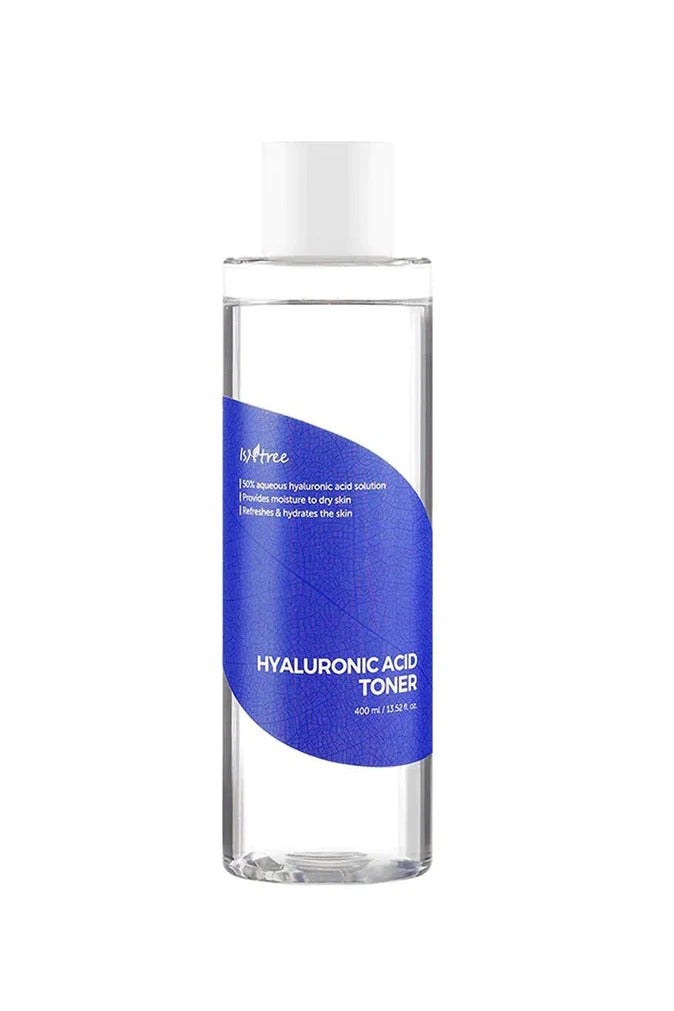 IsNtree تونر حمض الهيالورونيك | يوفر الرطوبة للبشرة الجافة | ينعش ويرطب البشرة 400 مل - Image 1