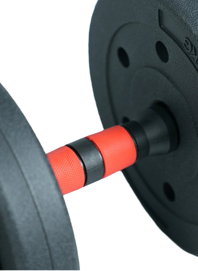AXOX Fitness 40 Kg Vinyl 2 In 1 Weight Set - Image 2