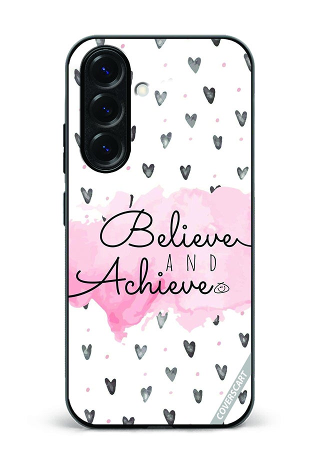 COVERSCART Protective Case Cover For Samsung Galaxy A56 Believe And Achieve Design Multicolour