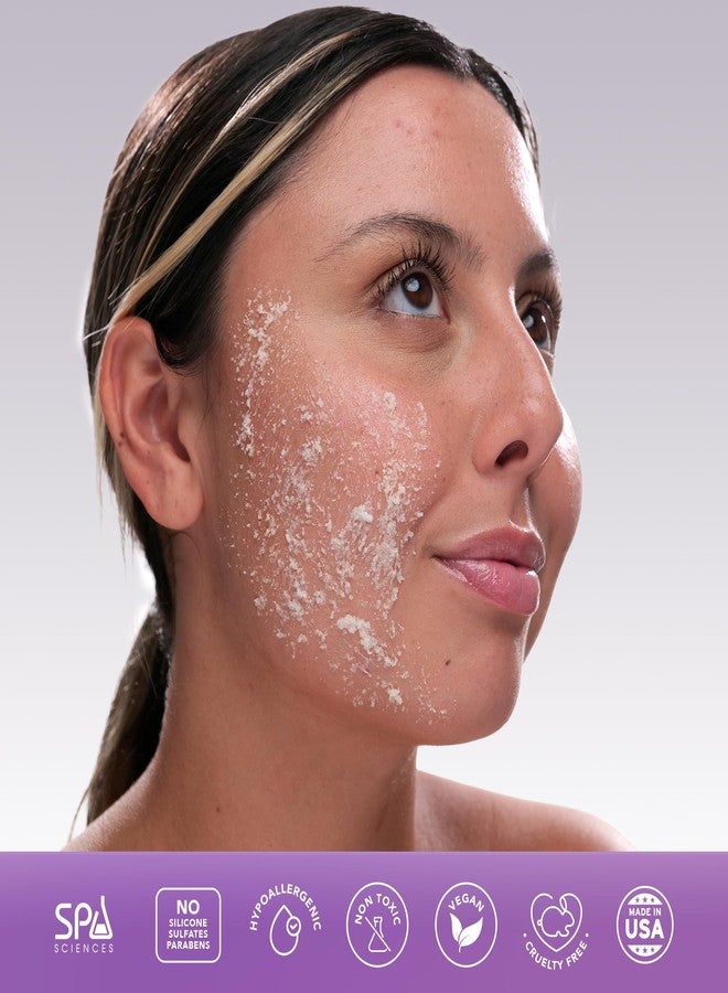 Spa Sciences - Enzymatic Scrub - Made in the USA - Non-abrasive Exfoliating Scrub - With Fruit Enzymes - Exfoliate, Smooth, Polish - Vegan - For All Skin Types - 1.69oz - Image 5