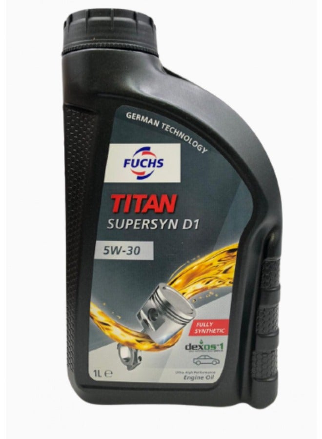 FUCHS Fox Titan 5w30 Super SYN D1 Dexos engine oil 1 liter - Fuchs