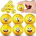 Arrowbash 12 Pcs Mini Face Stress Balls for Boys Girls Sport Funny Face Squeeze Foam Balls for Stress and Anxiety Relief for Party Favors Birthday Gift DecorationSoftball - Image 2