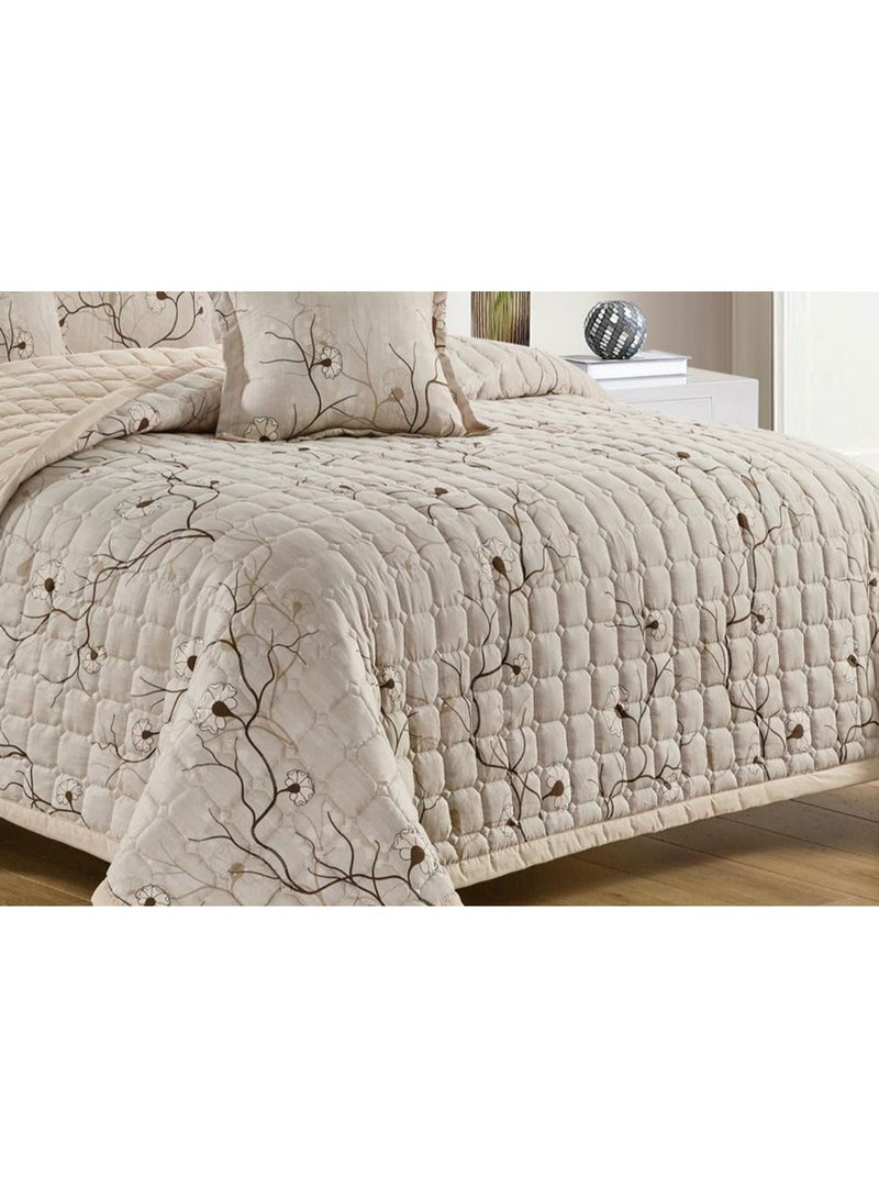 مينجلي طقم لحاف نفرين مفرش مكون من 6 قطع بوليستر عملي  مقاس 230 في 250 سم - Image 2