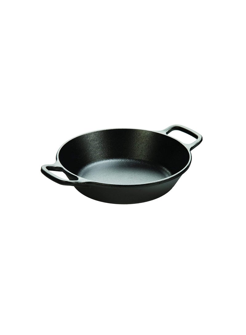 Lodge Cast Iron Round Pan with Loop, 8 Inch ,3.11 Pounds (Black) - Image 1